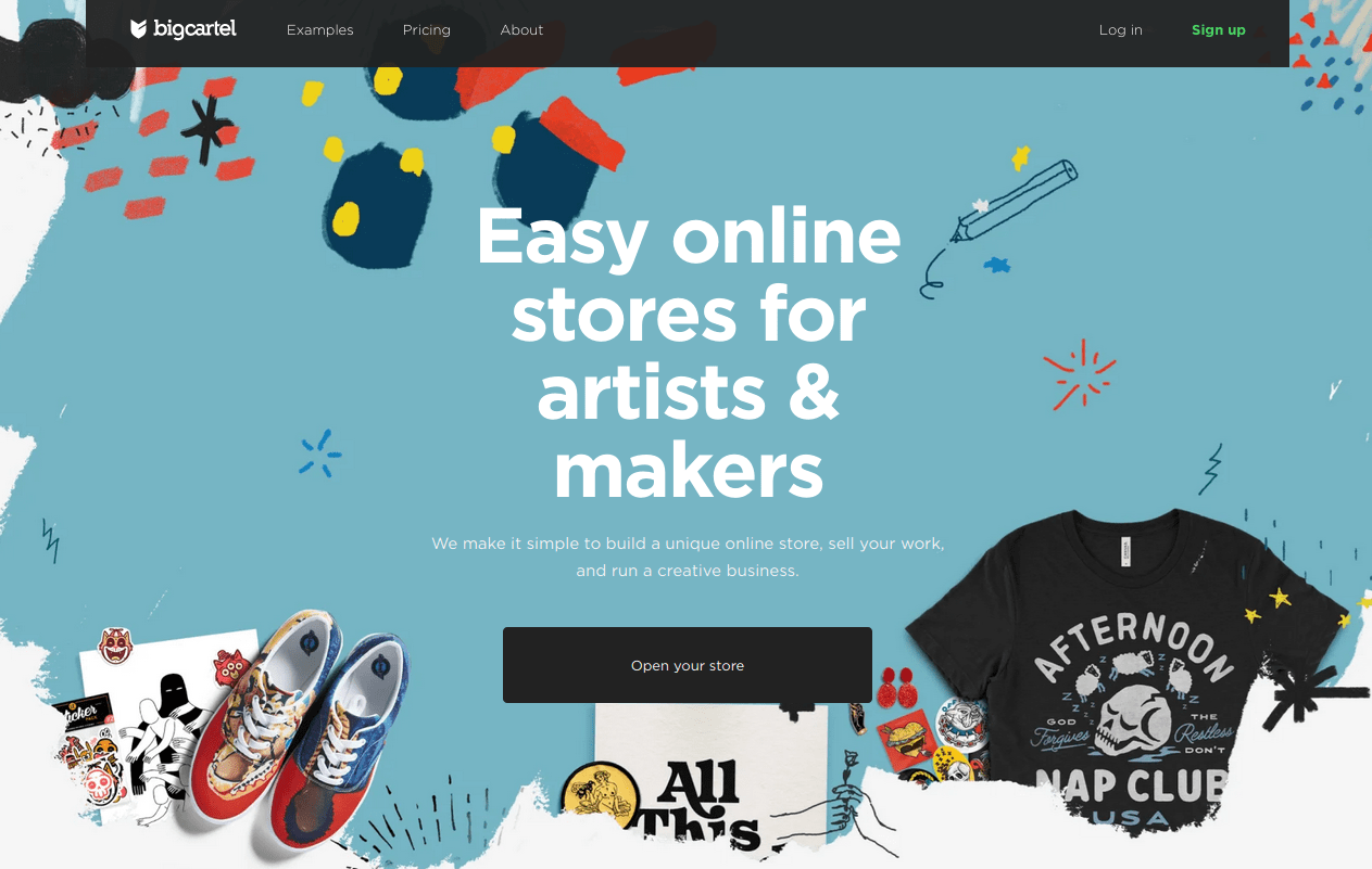 BigCartel: Best eCommerce website builder #9