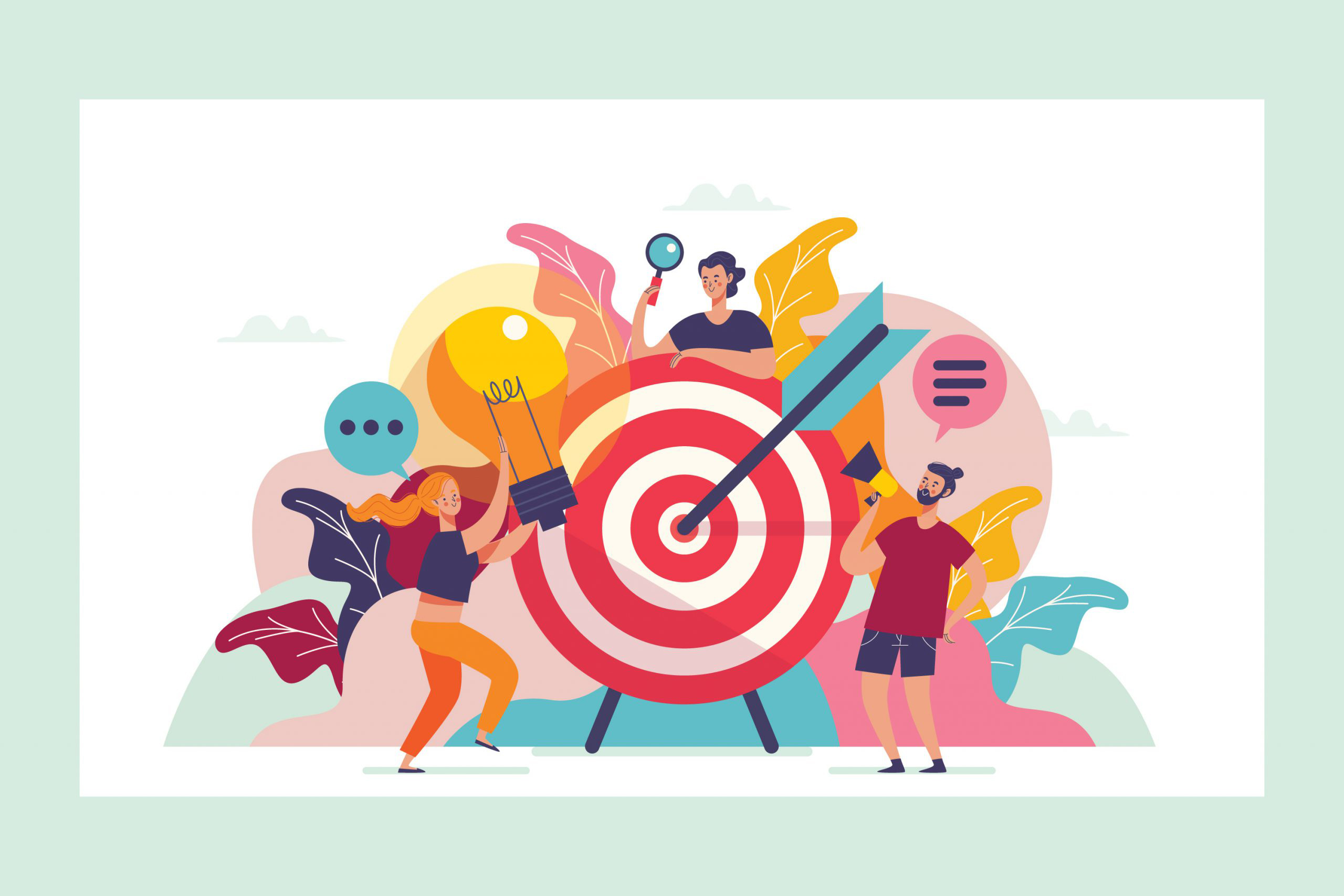 Determine a specific goal and your target audience for the landing page